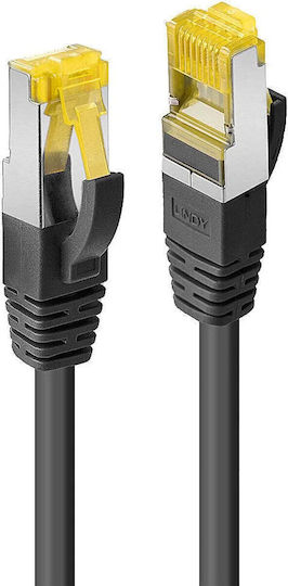 Lindy U/UTP Cat.6a Ethernet Network Cable 1m Black 10 Pieces