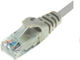 U/UTP Cat.6a (Gigabit) Καλώδιο Δικτύου Ethernet 5m Γκρι 5τμχ