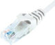 U/UTP Cat.6 Gigabit Network Cable Ethernet 3m White 5 Pieces