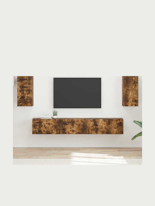 Living Room TV Unit Smoked Oak L30xW31xH60cm