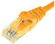 U/UTP Cat.6 Ethernet Network Cable 5m Yellow 5 Pieces