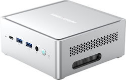 Mini PC Minis Forum Nab6 Intel Core I5-12600h Intel Iris Xe Graphics Barebone Silber