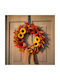 Decorațiune De Toamnă – Floarea Soarelui – 3 Culori – Set 4 Bucăți