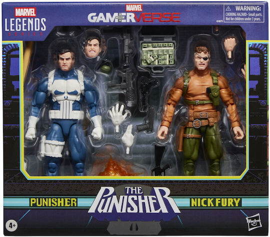 Marvel Legends Seria Gamerverse Punisher Pachet Punisher & Nick Fury 2 Figurine