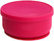 Zingies Kinderessschale Orbi aus Silikon Burgundy
