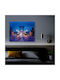 Decorative Led Painting " Chain Bridge" 2 X Aa 38 X 48 Cm