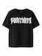 Παιδικό T-shirt Μαύρη Fortnite