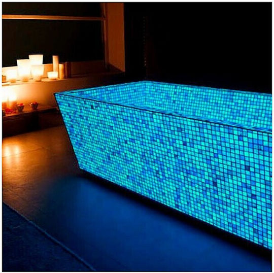 Aqua Glowing Phosphorescent Mosaic 30x30 Cm Glow Decoration