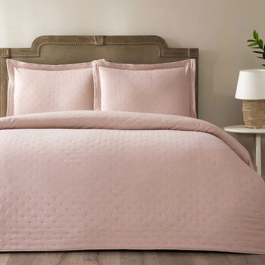 Tac Rita Module Cuvertură Extra-dublu Powder Pink 250x260cm 3buc