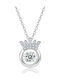 Awear Halskette mit Design Tiara mit Zirkon