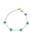 Awear Women's Bracelet with design Flower made of Steel Gold Plated