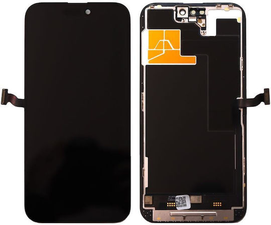 Екран OLED Soft със Сензорен Механизъм за iPhone 14 Pro Max (Черен)