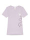 Minerva 90455445437 Παιδικό Φανελάκι Κοντομάνικο Lilac