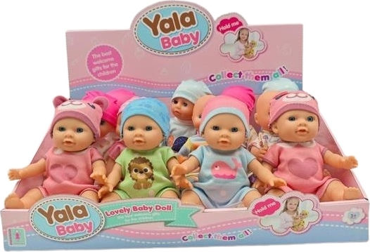Blue Toys Μωρό Κούκλα Yala (Διάφορα Σχέδια) 1τμχ