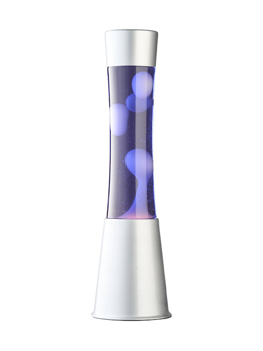 Light Up Lustră Decorativă Lampă de lavă Violet