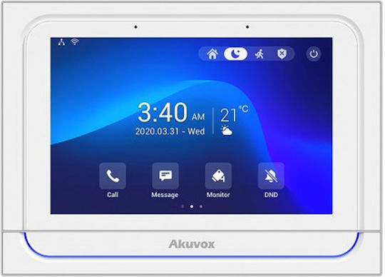 Akuvox Set Hauskommunikation Wi-Fi / Bluetooth Weiß