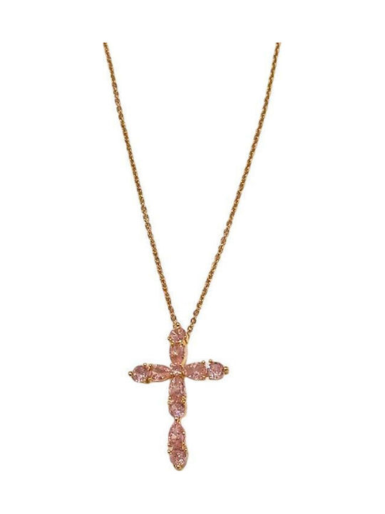 Awear Vergoldeter Stahlkreuz