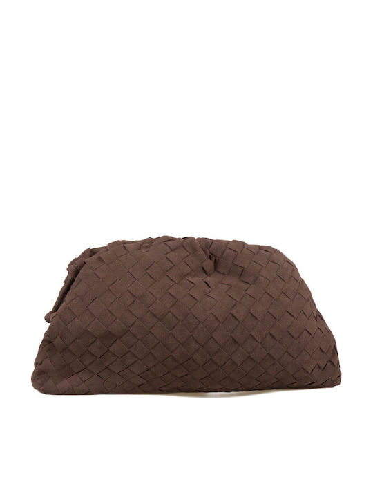 Women's Shoulder Bag Suede Brown