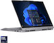 Lenovo ThinkBook 14 2-în-1 G5 IAU 14" Panou IPS FHD+ Ecran Tactil (Ultra 7-255U/16GB/512GB SSD/W11 Pro) Gri Lună (Tastatură Engleză UK)