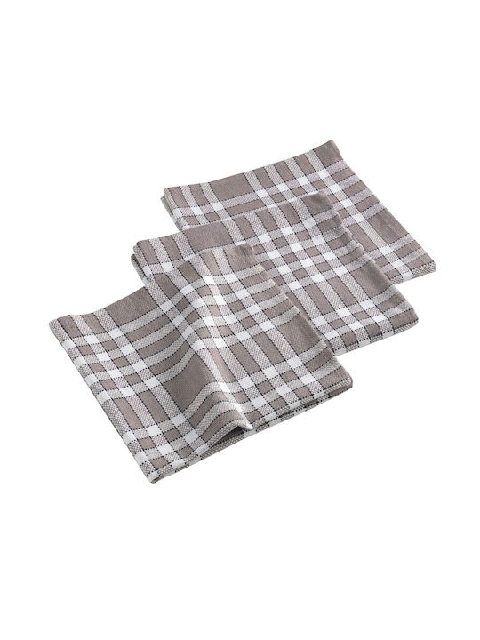 Douceur d'Intérieur Prosop în Culoarea Maro 40x40cm 3buc