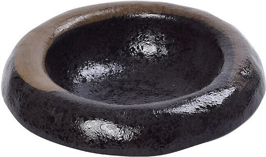 Espiel Fusion Ceramic Salad Bowl Brown 15.8x15.8x4.8cm