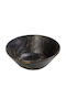 Espiel Tria Wooden Salad Bowl Black 27x27cm