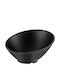 Espiel Tria Melamine Salad Bowl Black 28x28x15.2cm