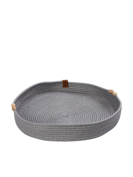Espiel Διακοσμητικός Δίσκος Metallisch Rund 35x35x5cm 1Stück