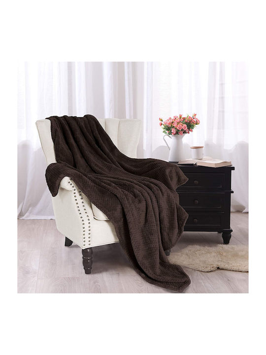 Ehome Ehome Fleece Übergröße Decke 220x240cm Br...