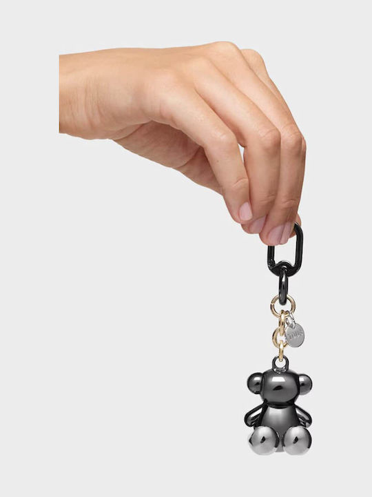 Tous Llavero T Metal Bold Bear Keychain Black 8433513534298