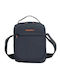 Herren Schulter / Crossbody Tasche Schwarz