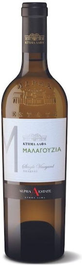 Κτήμα ΑΛΦΑ Κρασί Μαλαγουζιά Λευκό Ξηρό 750ml