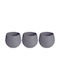 Ibergarden Set 3 Pots Plastic