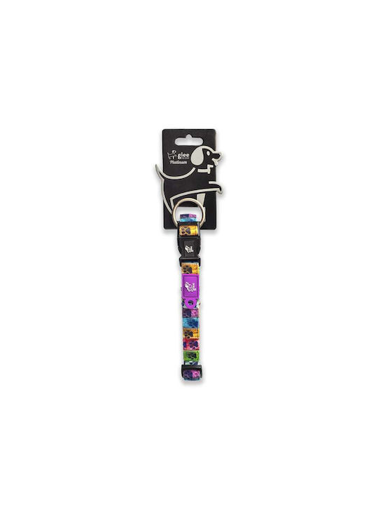Glee Dog Collar Paw Garden XSmall 1.0cm X 20-35cm
