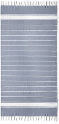 Navy Baumwolle Strandtuch Blau
