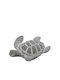 Espiel Decorative Turtle made of Ceramic in Grey ERT351 27x21.5x8.5cm 1pcs