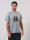Athletic T-shirt Anthracite