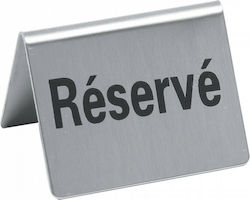 Hendi Ταμπελάκι "Reserved" Π5xΒ3.5xΥ4cm Hendi Ταμπελάκι "Reserved" Π5xΒ3.5xΥ4cm