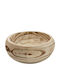 Espiel Decorative Bowl Beige 25x25x11cm