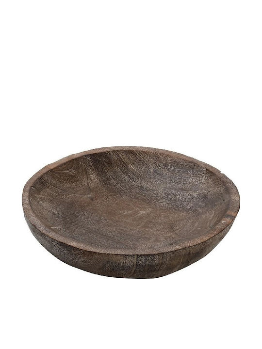 Espiel Decorative Bowl Brown 26x26x6cm