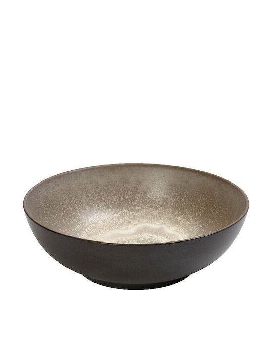 Espiel Sensation Decorative Bowl Beige 18x18x7.5cm