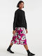 Midi Φόρεμα Black, Rose