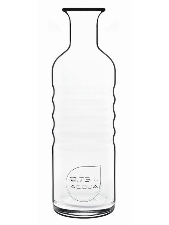 Bormioli Rocco Glass carafe Optima Acqua Glass Decanter 40cm 750ml 6pcs