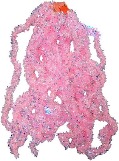 Weihnachtliche Girlande Rosa 5x200cm 10Stück