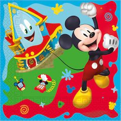 Mickey Rock The House Χαρτοπετσέτες 33x33εκ. 20τμχ Mickey Rock The House Χαρτοπετσέτες 33x33εκ. 20τμχ