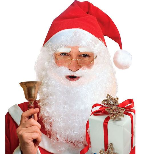 Weihnachts-Bärte des Weihnachtsmanns Weiße