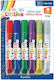 Luna Luna Glitter Mehrfarbige Kleber 12gr Set 6Stücke