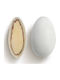 CHatzigiannakis Choco Almond Classic Jordan Almonds Λευκό Ματ 1000gr
