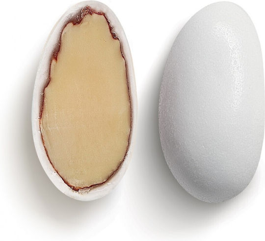CHatzigiannakis Supreme Classic Jordan Almonds Λευκό Ματ 800gr