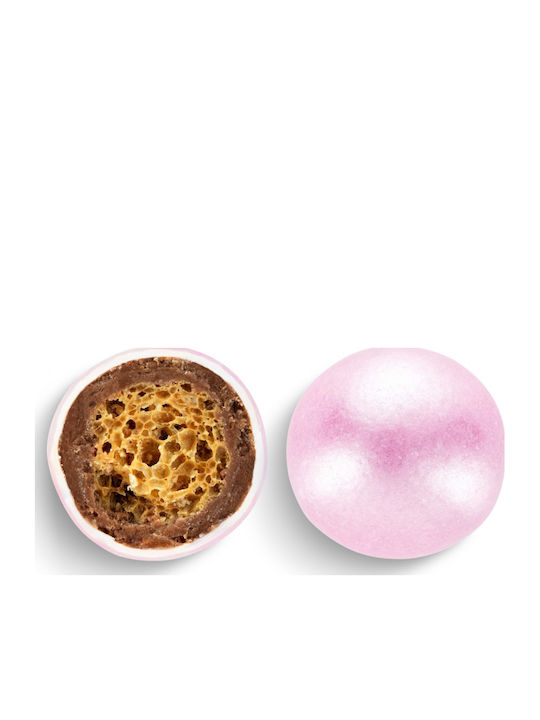 CHatzigiannakis Knusprige Jordan Mandeln in Rundform mit Schokoladengeschmack Rosa Perlmutt 700gr